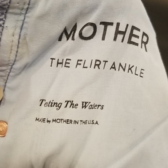 💕MOTHER SUPERIOR💕 Flirt Ankle Jeans ~ Testing the Waters High Rise 26 - Picture 16 of 16